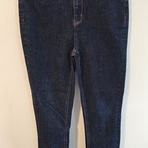 NWOT Juniors Judy Blue Stretch Dark Wash Skinny Jeans, 5-pocket, Midrise